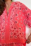 Ole Bubble Cotton Bandana Laurie Blouse Watermelon